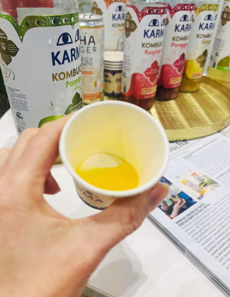 Raw Kombucha z mango